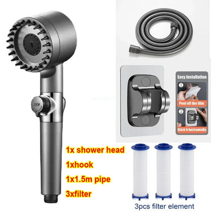 High-Pressurized Filter Shower Head